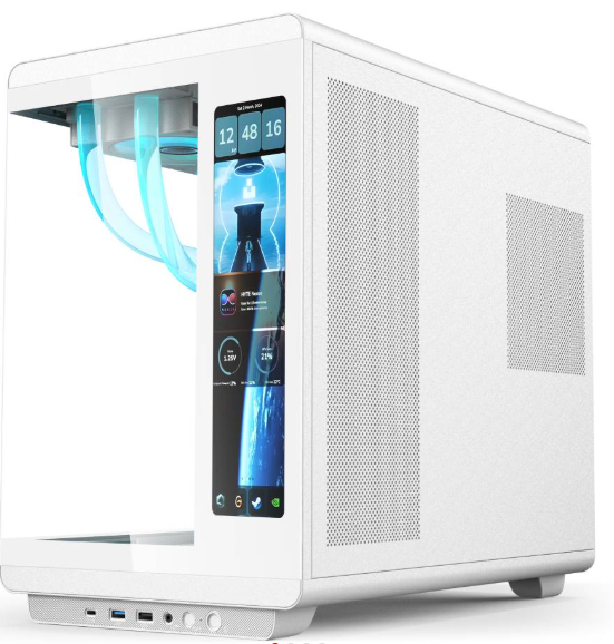 Acer Casing U600 With Built in LED Display 4x Fans White Acer Casing U600 With Built in LED Display 4x Fans White